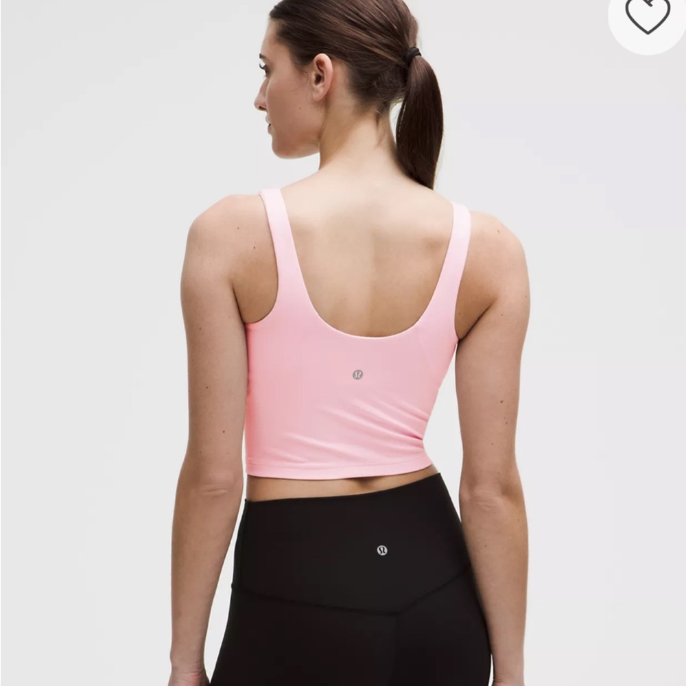 lululemon athletica Pink Crop Top